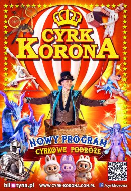 Jelenia Góra Wydarzenie Inne wydarzenie Cyrk Korona - Nowy Program 2026 - Cyrkowe Podróże