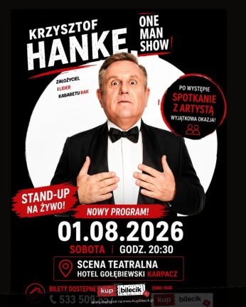 Karpacz Wydarzenie Kabaret Krzysztof Hanke Stand Up- po występie wyjątkowe spotkanie z artystą!